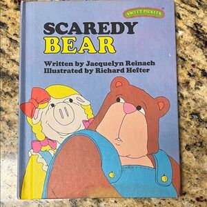 Scaredy Bear Book Sweet Pickles Series Reinach Children's Book Hardcover